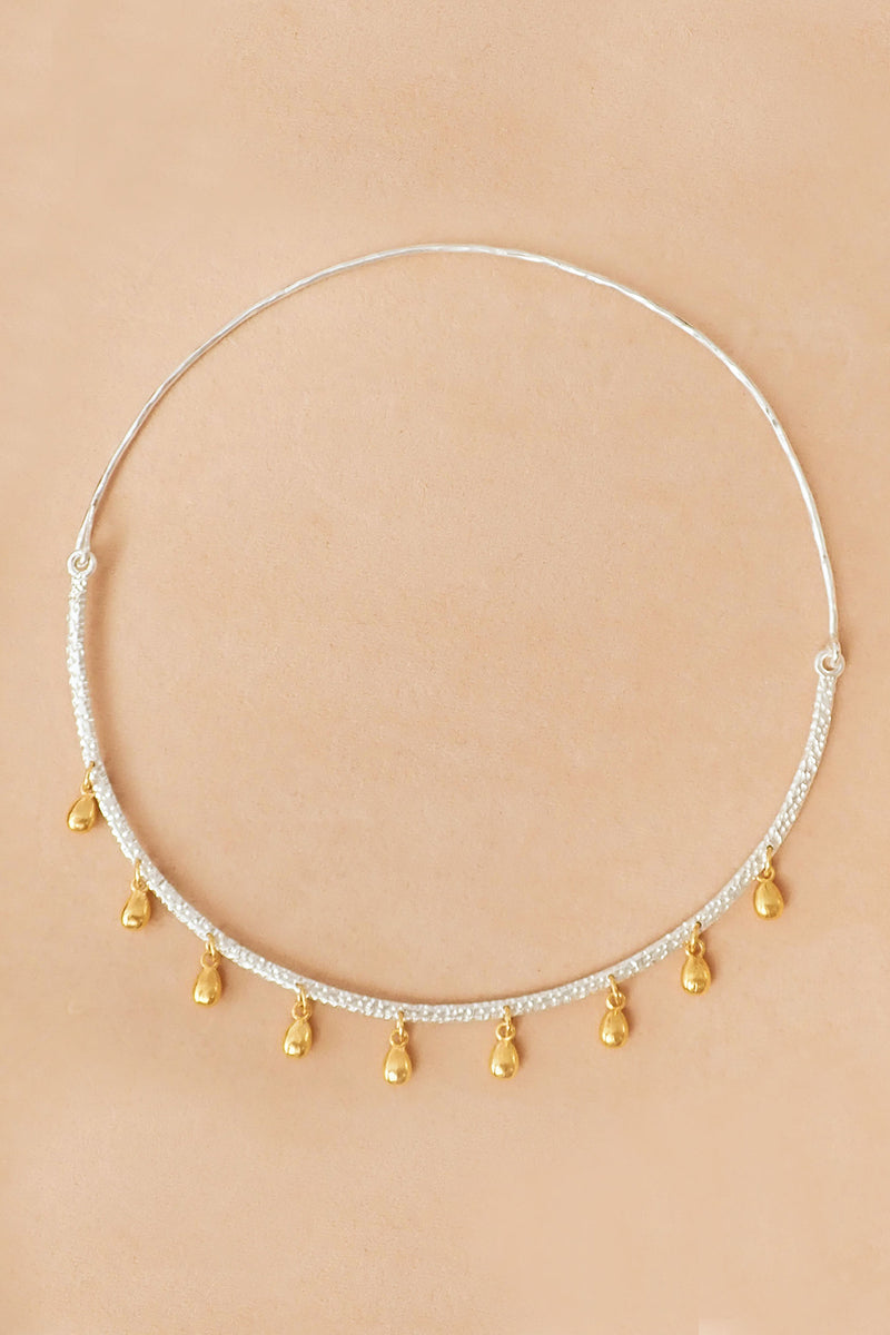 VM】CHANDRA DROP CHOKER – Pahi AMULET